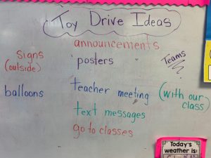 Toy Drive PBL Advertisting Ideas