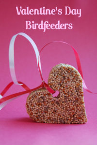 Valentine's Day Bird Feeders